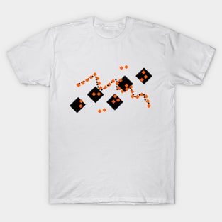 Black and Orange T-Shirt